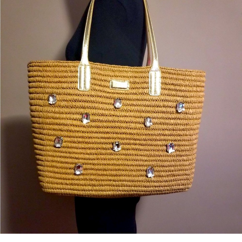 Lilly Pulitzer straw beach tote! EUC